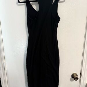 Chic Black Backless Dress
